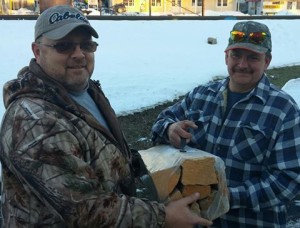 Steve Buss Kuhns Lumber Firewood Winner